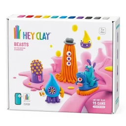 هي كلاي - الوحوش البرية، 15 علبة HEY CLAY - Beasts 15 Cans