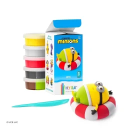 هي كلاي - أوتو، سلسلة "مينيونز"، 5 علب HEY CLAY - Otto, Series Minions, 5 cans