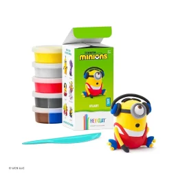 هي كلاي - ستيوارت، سلسلة "مينيونز"، 5 علب HEY CLAY - Stuart, Series Minions, 5 cans
