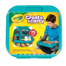 كرايولا - حقيبة "كرييت آند كاري" للتلوين والأنشطة Crayola Create & Carry Case
