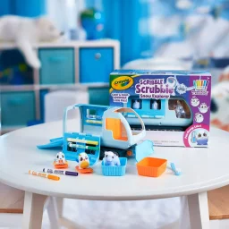 كرايولا - مركبة استكشاف الثلوج لحيوانات "سكريبيل سكروبي" Crayola Scribble Scrubbie Snow Explorer