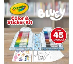 كرايولا - مجموعة فنية مرخصة "بلوي" Crayola EMEA Licensed Art Kit- Bluey