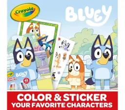كرايولا - مجموعة فنية مرخصة "بلوي" Crayola EMEA Licensed Art Kit- Bluey