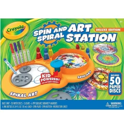 كرايولا - إصدار "ديلوكس" لآلة الرسم بالدوران والحلزون Crayola Spin & Spiral Deluxe Edition