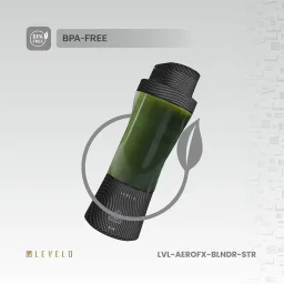 ليفيلو (Levelo) خلاط آيروفليكس (AeroFlex) محمول بـ 6 شفرات وبسعة 6000 مللي أمبير، مصنوع من ألياف الكربون Levelo AeroFlex 6 Blades Portable 6000mAh Carbon Fiber Blender
