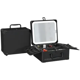 ليفيلو (Levelo) منظم حقيبة مكياج إيليت (Elite) مع مرآة Levelo Elite Makeup Box Organizer With Mirror