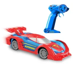 سيارة السباق المدرعة دي سي كومكس أر سي سوبرمان بمقياس 1:20 تعمل بالبطارية DC Comics RC SUPERMAN ARMOURED RACER 1:20 B/O