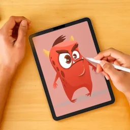 غطاء حماية ضد السقوط هايفن مع واقي شاشة غرافيك SketchR - لآيباد إير 10.9 بوصة Hyphen SketchR Graphic Screen Protector + Drop Protection Case - iPad Air 10.9