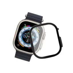 غطاء حماية ساعة آبل هايفن لنسخة الترا - أسود 49 مم Hyphen Apple Watch Protector Ultra - Black 49mm