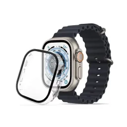 غطاء حماية ساعة آبل هايفن لنسخة الترا - شفاف 49 مم Hyphen Apple Watch Protector Ultra - Transparent 49mm