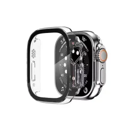 غطاء حماية ساعة آبل هايفن لنسخة الترا - شفاف 49 مم Hyphen Apple Watch Protector Ultra - Transparent 49mm