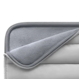 حقيبة كمبيوتر محمول (لابتوب) هايفن توجا بوف - فضي - 13-14 بوصة Hyphen TOUGA PUFF Laptop Sleeve - Silver - 13-14