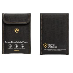 حقيبة حماية لبنك الطاقة هايفن فاير فينس - أسود Hyphen FireFence PowerBank Safety Pouch - Black