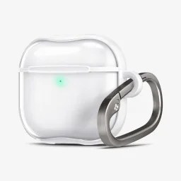 حافظة حماية سبيجن ألترا هيبريد لسماعات آيربودز (الجيل الرابع) - شفاف كريستالي Spigen AirPods (4th Gen) Ultra Hybrid Case - Crystal Clear