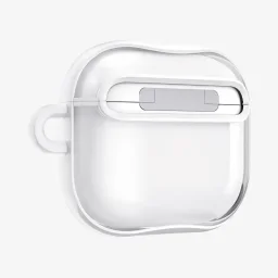 حافظة حماية سبيجن ألترا هيبريد لسماعات آيربودز (الجيل الرابع) - شفاف كريستالي Spigen AirPods (4th Gen) Ultra Hybrid Case - Crystal Clear