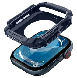 حافظة حماية سبيجن روغد آرمور لساعة آبل إصدار السلسلة 10 مقاس 42 ملم - كحلي Spigen Apple Watch Series 10 42mm Rugged Armor Case - Navy Blue