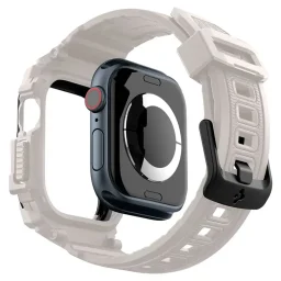 حافظة حماية سبيجن روغد آرمور برو لساعة آبل إصدار السلسلة 10 مقاس 42 ملم - بيج ديون Spigen Apple Watch Series 10 42mm Rugged Armor Pro Case - Dune Beige