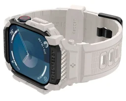 حافظة حماية سبيجن روغد آرمور برو لساعة آبل إصدار السلسلة 10 مقاس 42 ملم - بيج ديون Spigen Apple Watch Series 10 42mm Rugged Armor Pro Case - Dune Beige