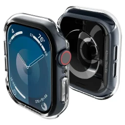 حافظة حماية سبيجن ثين فيت لساعة آبل إصدار السلسلة 10 مقاس 42 ملم - شفاف كريستالي Spigen Apple Watch Series 10 42mm Thin Fit Case - Crystal Clear