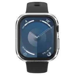 حافظة حماية سبيجن ثين فيت لساعة آبل إصدار السلسلة 10 مقاس 42 ملم - شفاف كريستالي Spigen Apple Watch Series 10 42mm Thin Fit Case - Crystal Clear