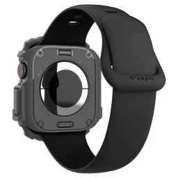 حافظة حماية سبيجن روغد آرمور لساعة آبل إصدار السلسلة 10 مقاس 46 ملم - رمادي داكن Spigen Apple Watch Series 10 46mm Rugged Armor Case - Dark Gray