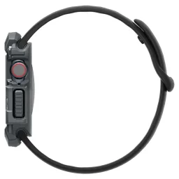 حافظة حماية سبيجن روغد آرمور لساعة آبل إصدار السلسلة 10 مقاس 46 ملم - رمادي داكن Spigen Apple Watch Series 10 46mm Rugged Armor Case - Dark Gray