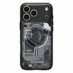 حافظة حماية سبيجن ألترا هيبريد ماغ فيت زيرو ون لجهاز آيفون 17 برو - أسود Spigen iPhone 17 Pro Ultra Hybrid MagFit Zero One Case - Black
