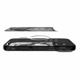 حافظة حماية سبيجن ألترا هيبريد ماغ فيت زيرو ون لجهاز آيفون 17 برو - أسود Spigen iPhone 17 Pro Ultra Hybrid MagFit Zero One Case - Black