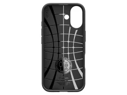 حافظة حماية سبيجن ليكويد إير لجهاز آيفون 17 - أسود مطفي Spigen iPhone 17 Liquid Air Case - Matte Black