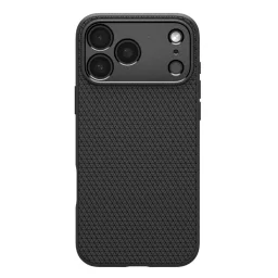 حافظة حماية سبيجن ليكويد إير لجهاز آيفون 17 برو - أسود مطفي Spigen iPhone 17 Pro Liquid Air Case - Matte Black