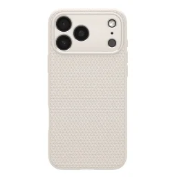 حافظة حماية سبيجن ليكويد إير لجهاز آيفون 17 برو - تيتانيوم طبيعي Spigen iPhone 17 Pro Liquid Air Case - Natural Titanium
