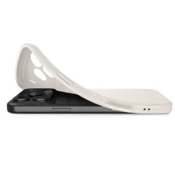 حافظة حماية سبيجن ليكويد إير لجهاز آيفون 17 برو - تيتانيوم طبيعي Spigen iPhone 17 Pro Liquid Air Case - Natural Titanium