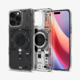 حافظة حماية سبيجن ألترا هيبريد ماغ فيت لجهاز آيفون 16 برو ماكس 6.9 بوصة - نيو ون Spigen iPhone 16 Pro Max 6.9-inch Ultra Hybrid MagFit Case - Neo One