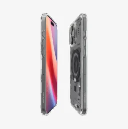 حافظة حماية سبيجن ألترا هيبريد ماغ فيت لجهاز آيفون 16 برو ماكس 6.9 بوصة - نيو ون Spigen iPhone 16 Pro Max 6.9-inch Ultra Hybrid MagFit Case - Neo One