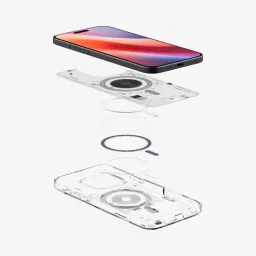 حافظة حماية سبيجن ألترا هيبريد ماغ فيت لجهاز آيفون 16 برو ماكس 6.9 بوصة - نيو ون Spigen iPhone 16 Pro Max 6.9-inch Ultra Hybrid MagFit Case - Neo One