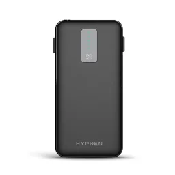 بنك طاقة (باور بانك) هايفن سلسلة X نحيف بسعة 10 آلاف مللي أمبير - شحن سريع Hyphen X Series 10K MAH Slim Powerbank - FAST CHARGE