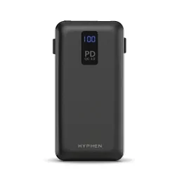 بنك طاقة (باور بانك) هايفن سلسلة X نحيف بسعة 20 ألف مللي أمبير - شحن سريع Hyphen X Series 20K MAH Slim Powerbank - FAST CHARGE