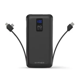 بنك طاقة (باور بانك) هايفن سلسلة X نحيف بسعة 20 ألف مللي أمبير - شحن سريع Hyphen X Series 20K MAH Slim Powerbank - FAST CHARGE