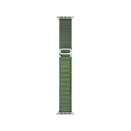 سوار ساعة أبل (سير) هايفن - لأبل ألترا 49 مم - نايلون لوب مقاس وسط - أخضر Hyphen Watch Strap - Apple Ultra 49mm - Nylon Loop Medium - Green