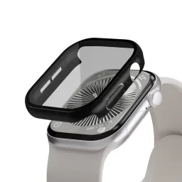 غطاء حماية ساعة آبل هايفن ديفندر السلسلة 10 - أسود 42 مم Hyphen DEFENDR Apple Watch Protector Series 10 - Black 42mm