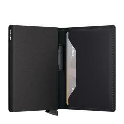 محفظة بطاقات سيكريد باندواليت - أسود مطفي/أسود Secrid Bandwallet Matte Black-Black