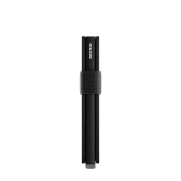 محفظة بطاقات سيكريد باندواليت - أسود مطفي/أسود Secrid Bandwallet Matte Black-Black