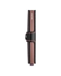 محفظة بطاقات سيكريد ميني واليت ميروم - أسود وردي Secrid Miniwallet Mirum Black-Rose