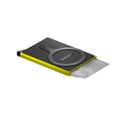 محفظة بطاقات سيكريد كاردبروتيكتور لماج سيف - ليموني Secrid Cardprotector for MagSafe Lime
