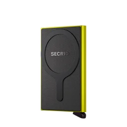 محفظة بطاقات سيكريد كاردبروتيكتور لماج سيف - ليموني Secrid Cardprotector for MagSafe Lime