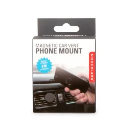 كيكر لاند حامل هاتف مغناطيسي لفتحة تهوية السيارة Kikkerland Magnetic Car Vent Phone Mount