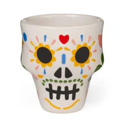 كيكر لاند كؤوس مشروب شوغار سكال Kikkerland Sugar Skull Shot Glasses