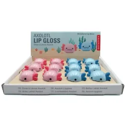 كيكر لاند ملمع شفاه على شكل أكسولوتل Kikkerland Axolotl Lip Gloss