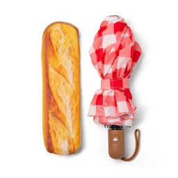 كيكر لاند مظلة على شكل باجيت Kikkerland Baguette Umbrella