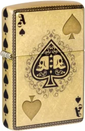 زيبو ولاعة أيس أوف سبيدز ديزاين مضادة للرياح Zippo Ace of Spades Design Windproof Lighter